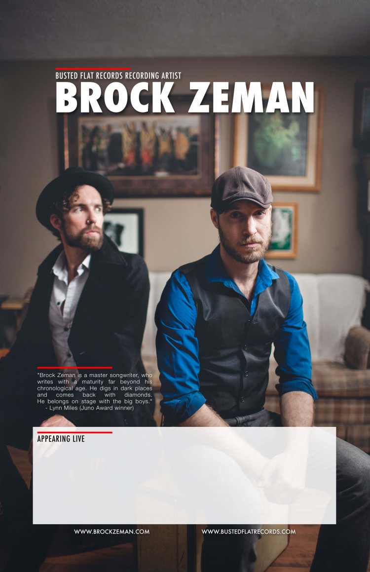 Brock-Zeman-Printable Show Poster
